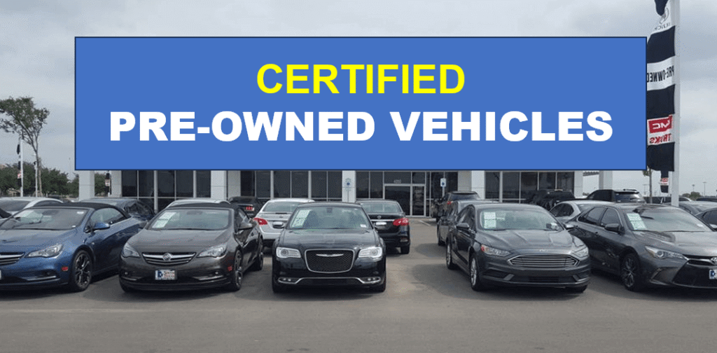 Certified Pre-Owned Financing Options