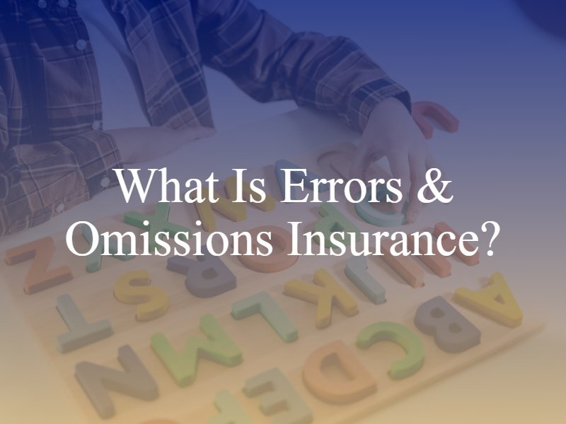Technology Errors and Omissions Insurance