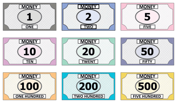 Free Printable Play Money Templates