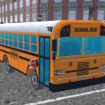 Bus School Park Driver